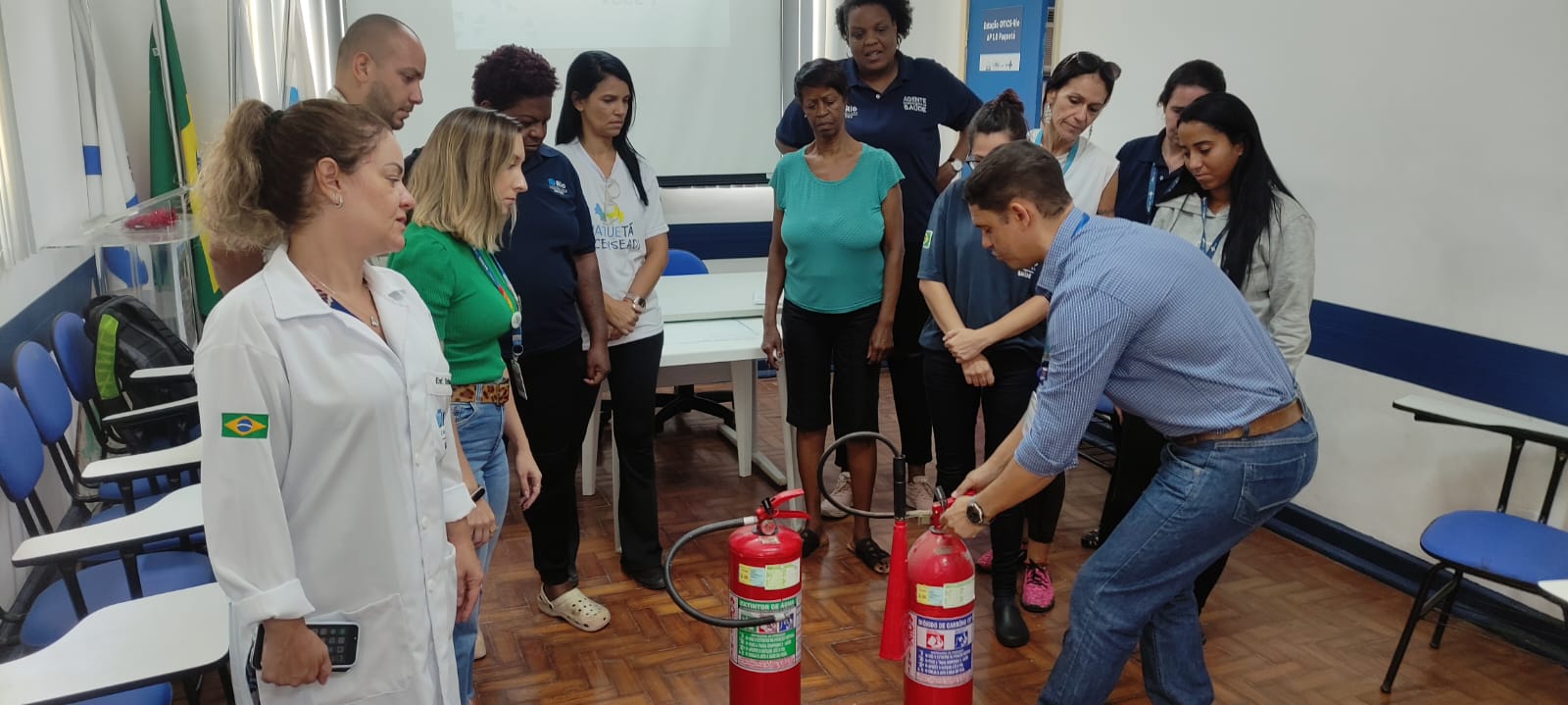 Treinamento Básico de Uso e Manuseio de Extintores de Incêndio