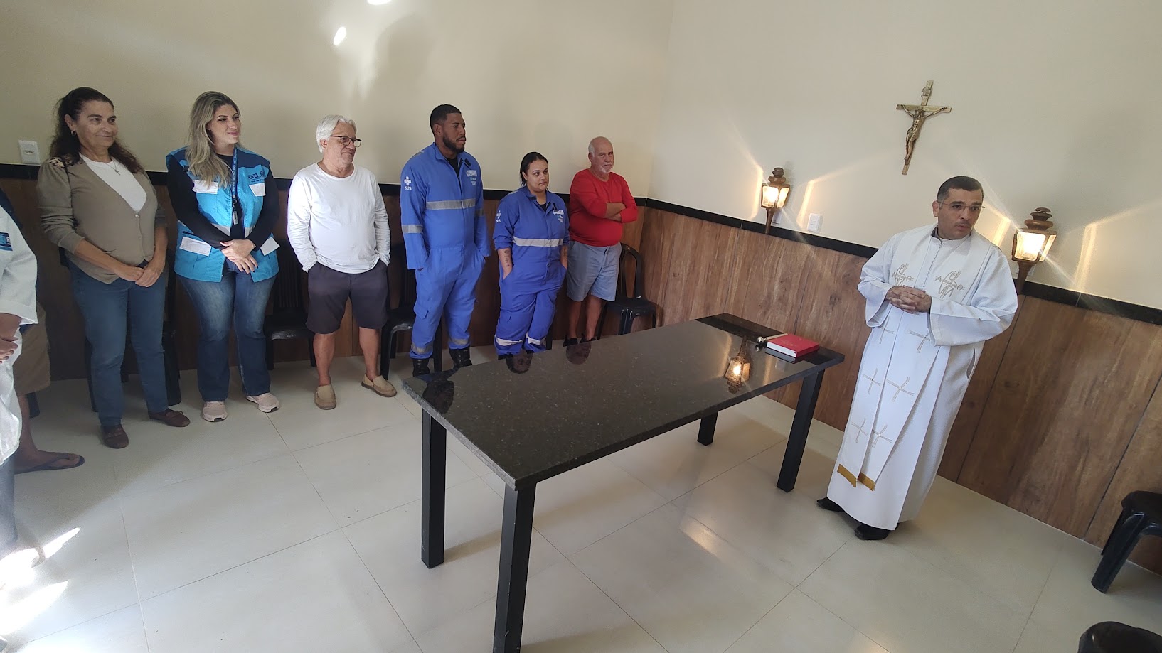 Inauguração da Nova Capela Mortuária